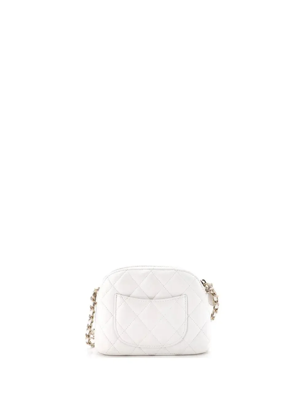 Chanel Cc Dome Zip Clutch With Chain #270707C39B